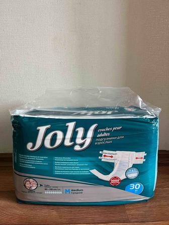 Joly подгузники для взрослых M, 30шт