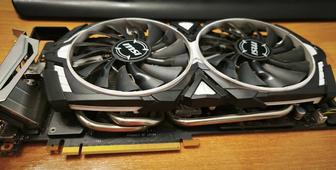 Продам видеокарту MSI GeForse GTX 1070 Armor 8gb