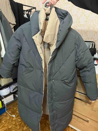 Новая зимняя куртка двухстронняя