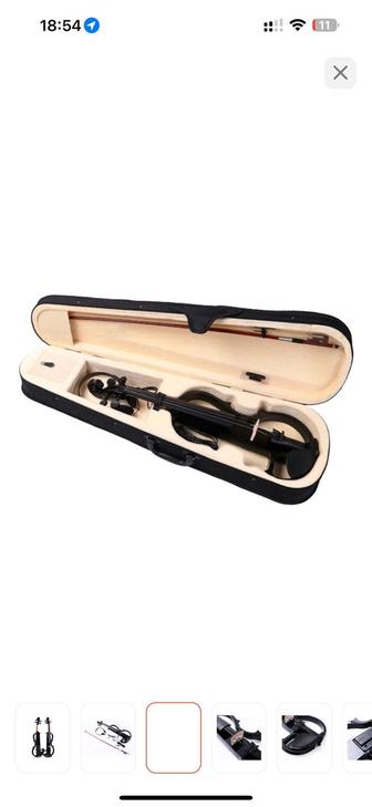 Электроскрипка Music Room Smiger Electric Violin 4/4 VDT-10 BK 4/4 черный