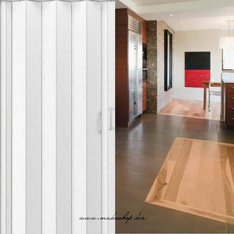 Акция! Раздвижная дверь гармошка пластиковые 82х203см складные купе ширма