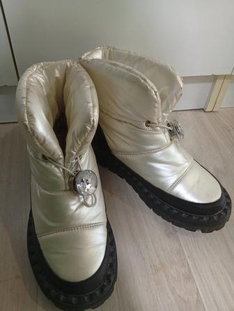 Сапоги очень теплая