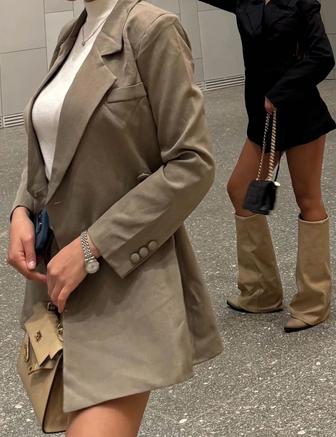 Пиджак с баской