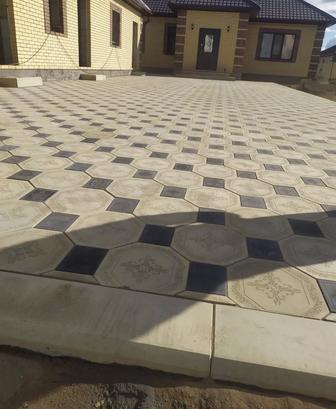 Укладка брусчатки