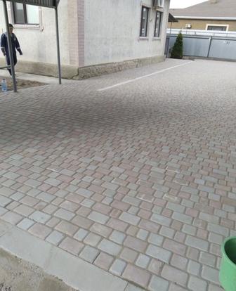 Укладка брусчатки