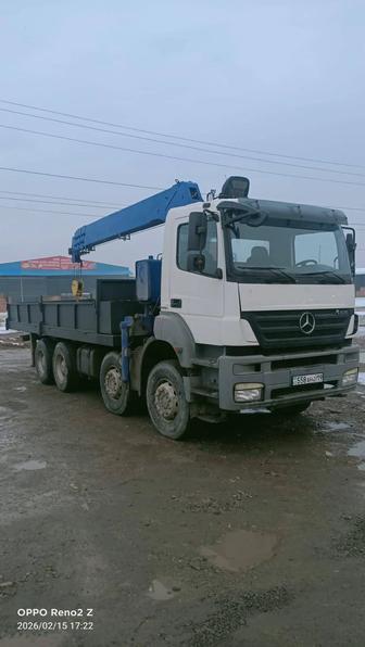 Услуги грузовой манипулятор мерседес бенц ахор