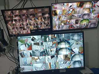 Установка камер видеонаблюдения