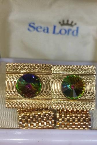 Мужские запонки производства Чехословакии..времен СССР