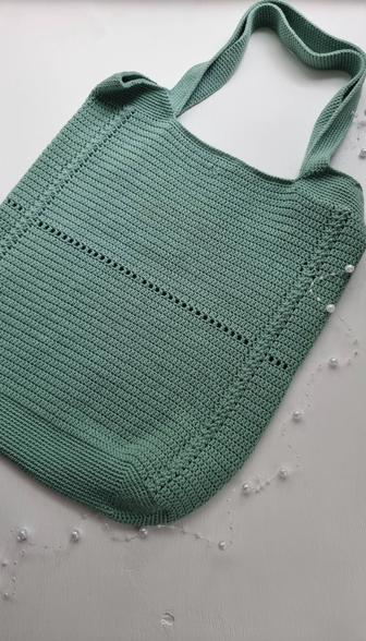 Шоппер- авоська. Ручная работа!