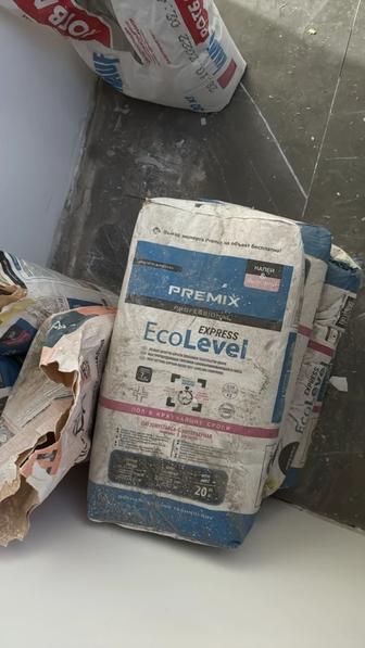 Продам быстротвердеющий гипс для стяжек premix ecolevel