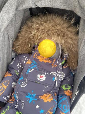 Зимний комбинезон на мальчика