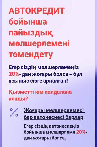Снижение процентов по автокредиту