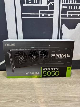 Видеокарта RTX 5050 Asus Prime 8GB (запечатанная)