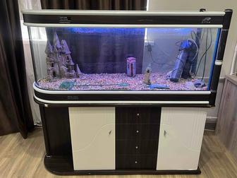Продам БУ аквариум 400 литров