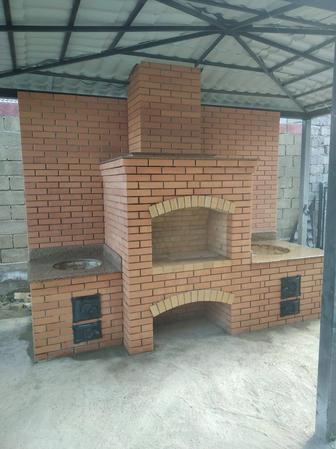 Строю барбекю для зоны отдыха