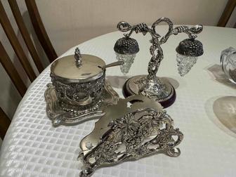 Посуда мельхиор 3 шт