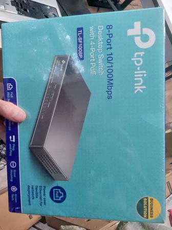 Продам новый коммутатор Tp-link TL-SF1008P
