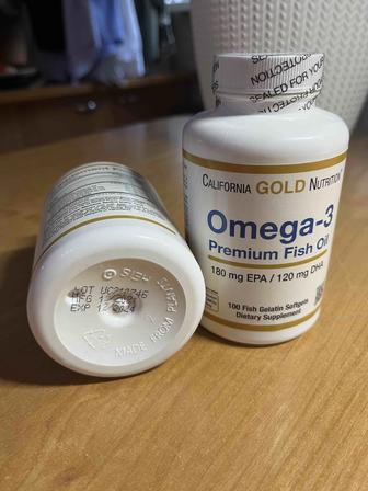 2 шт Omega 3 CALIFORNIA GOLD NUTRITION