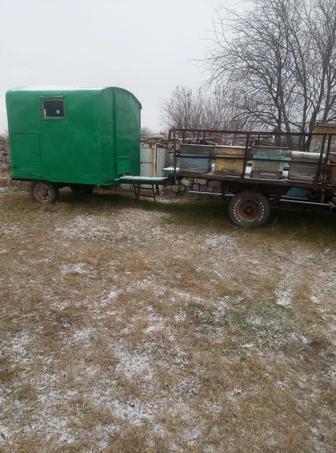 Срочно! Продается вагончик с платформой (без пчелы)