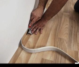 Настил линолеума