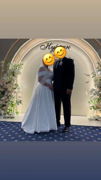 Продам свадебное платье 48-54