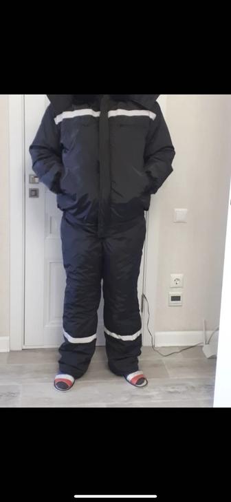 Зимний утепленный рабочий костюм