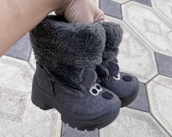 Зимние унты войлок