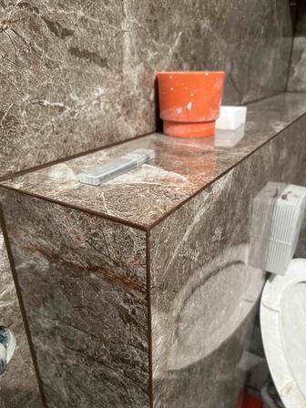 Ремонт квартира, кафель, керамогранит под ключ санузел