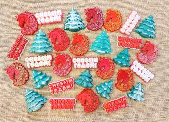 Продаю мыльных лошадок и мини-мыло ручной работы на новый год