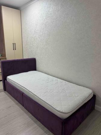 Односпальная кровать с ортопедическим матрасом OrtoBed