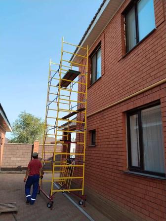 Аренда прокат строительные леса вышка тура козел леса на колесах леса для