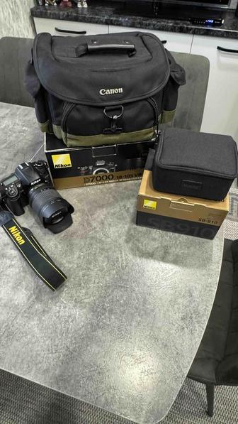 Цифровой Фотоаппарат Nikon D7000 Вспышка Nikon SB-910
