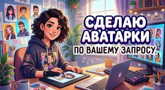 Сделаю аватарки/Иконки по вашему запросу