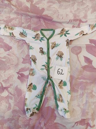 Продам вещи для новорожденных детей 56-62-68 размеры отличного состояния