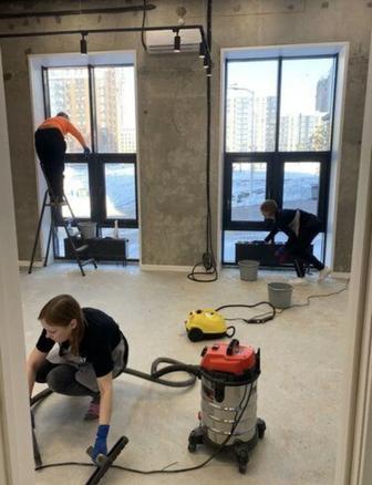 Уборка квартир офисов, клининг.