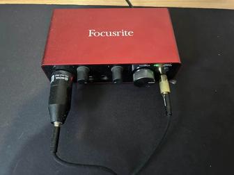 Продам звуковую карту focusrite scarlet solo gen 3