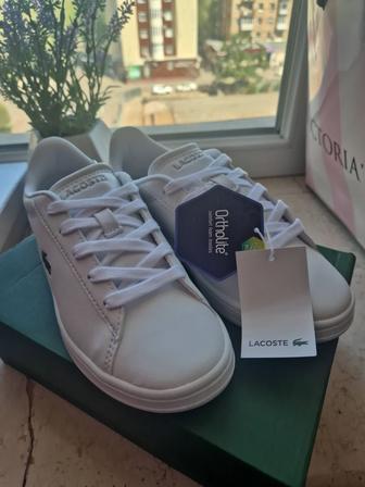 Новые кеды подростковые Lacoste ОРИГИНАЛ