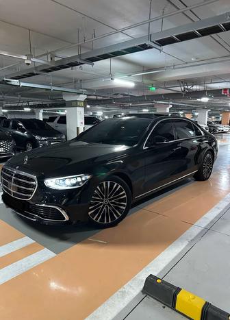 Аренда авто с водителем 24/7 бизнес класса Мерседес s class w222 w223 vip