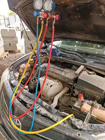 Заправка авто кондиционера астана