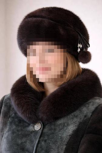 Продам норковую шапку