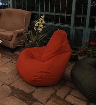 Кресло-мешки, красные, коричневые и зеленые б/у