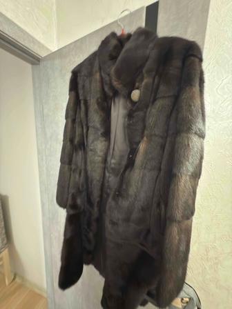 Шуба из натурального меха (трансформер)
