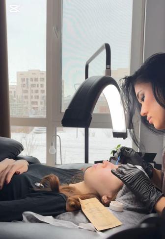 Обучение объемному наращиванию ресниц от 2 д и более