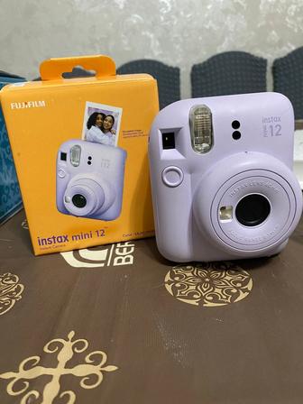 Instax Mini 12 сиреневый чехол