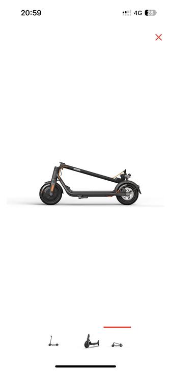 Электросамокат Ninebot KickScooter F30 серый