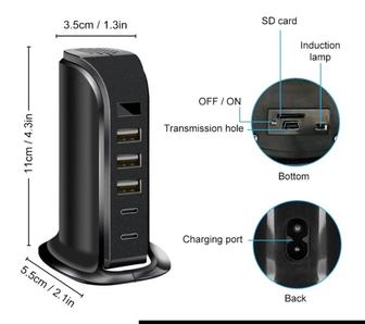 домашняя камера видеонаблюдения совмещенная с USB-хабом.