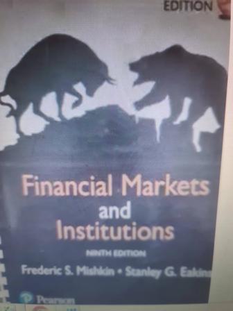 Financial Markets and Institutions by Frdric S. Mishkin распечатка новая