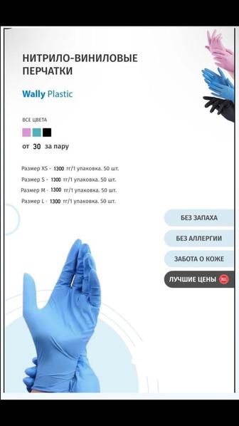 Одноразовые перчатки