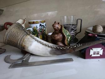 Рог для вина редкий винтаж
