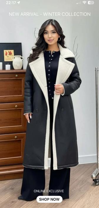 Зимняя дубленка